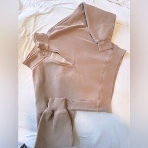 Abercrombie & Fitch Blush Sweater Half Zip